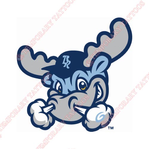 Wilmington Blue Rocks Customize Temporary Tattoos Stickers NO.7800
